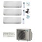 Ultima Versione Climatizzatore Condizionatore Trial Split DAIKIN EU R32 - Perfera ALL SEASON 9+9+9 - 3MXM52A (9) + 3x FTXM25A