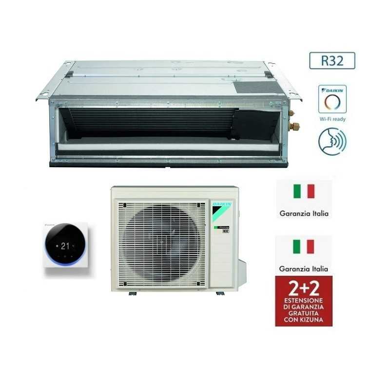 GARANZIA ITALIA Climatizzatore Condizionatore Canalizzato 12000 ULTRAPIATTO Inverter MonoFas Daikin FDXM35F9 + RXM35R9 + comando