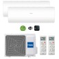 ULTIMA versione Condizionatore Climatizzatore Haier Pearl WIFI integrato 7000+12000 - 2U50S2SM1FA + AS20PBAHRA + AS35PBAHRA A++