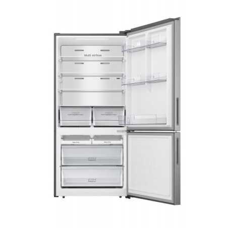 NUOVO MODELLO COMBI 172 5X79 4 CM INOX Hisense Cod. RB650N4ACE Frigoriferi Libera Installazione