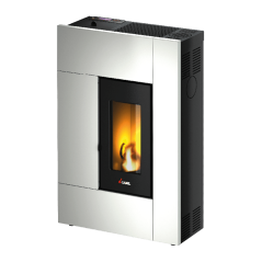 NUOVA VERSIONE Stufa a Pellet Aria CAMERA STAGNA Cadel Spirit 5 potenza 5,2 kw Slim WIFI integrato spirit3 spirit 3