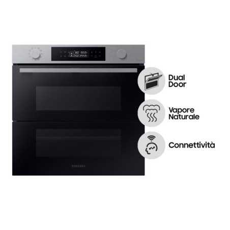 NUOVO MODELLO FORNO DUALCK FLEX76LA+VAPWIFINER Samsung Cod. NV7B45403BS Forni Elettrici