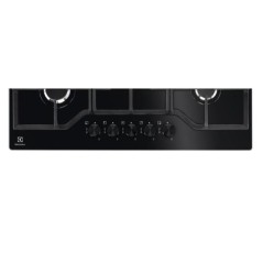 NUOVO MODELLO PIANO GAS EGG7536K 75CM 5F NERO Electrolux Cod. 949630938 Piani Cottura A Gas