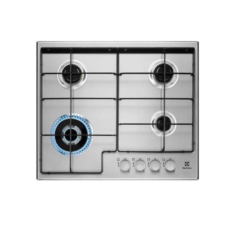 NUOVO MODELLO PIANO GAS EGS6434X 60CM 4F INOX Electrolux Cod. 949640913 Piani Cottura A Gas