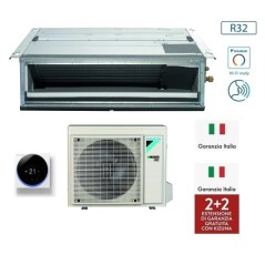 GARANZIA ITALIA Climatizzatore Condizionatore Canalizzato ULTRAPIATTO Inverter MonoFase 18000 Daikin FDXM50F9 + RXM35R + comando