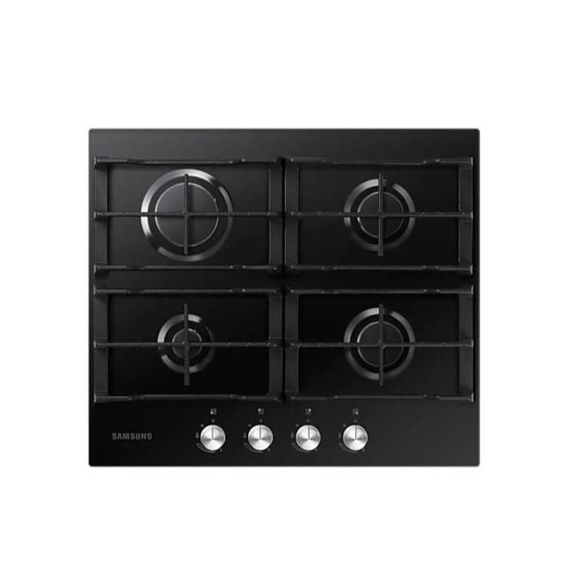 NUOVO MODELLO PIANO GAS 4F 60CM WOK NERO Samsung Cod. NA64H3010AK Piani Cottura A Gas