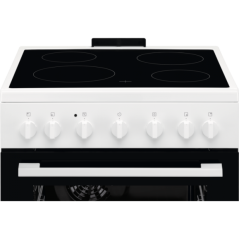 NUOVO MODELLO CUCINA IND LKR620066W A 60CM BIANCO Electrolux Cod. 943005697 Cucine Con Forno e Piano Cottura Elettrici