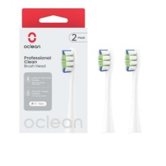 NUOVO MODELLO PROFESSIONAL CLEAN -2 PACK WHITE Oclean Cod. C04000269 Igiene Orale Spazzolini Elettrici