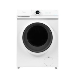 NUOVO MODELLO LAV MIDEA 8KG CLASSE A 1400 RPM Comfeè Cod. MF100W80BA/W Lavatrici A Carica Frontale