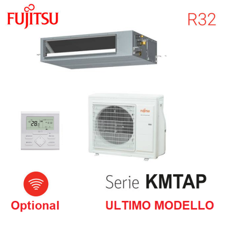 GARANZIA ITALIA CONDIZIONATORE CLIMATIZZATORE FUJITSU ARXH24KMTAP 24000 BTU CANALIZZATO MONOSPLIT MONOFASE R32 con Filocomando