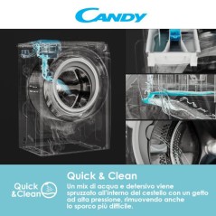 NUOVO MODELLO CANDY LAVATRICE CSTSG47TMVE/1-11 Candy Cod. 31011124 Lavatrici A Carica dall'Alto