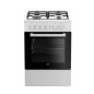 NUOVO MODELLO CUCINA A GAS BEKO FSS52020DW BIANCO Beko Cod. 7786982120 Cucine FORNO ELETTRICO VENTILATO  e  PIANO COTTURA