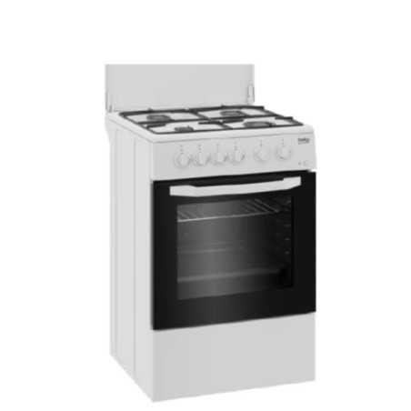 NUOVO MODELLO CUCINA 50X50 CSS42014FS F EL ST Beko Cod. 9152121013 Cucine FORNO ELETTRICO VENTILATO  e  PIANO COTTURA