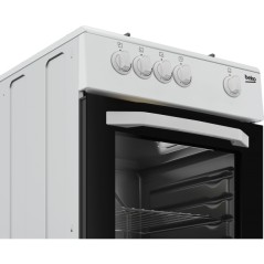 NUOVO MODELLO CUCINA 50X50 CSG42001FW GAS Beko Cod. 9152121017 Cucine Con Forno a Gas e Piano Elettrico