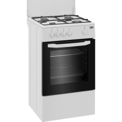 NUOVO MODELLO CUCINA 50X50 CSG42009DW FORNOGAS Beko Cod. 9152121019 Cucine Con Forno a Gas e Piano Elettrico