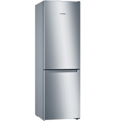 NUOVO MODELLO COMBI KGN36NLEA E 186CM TNF INOX Bosch Cod. KGN36NLEA Frigoriferi Libera Installazione